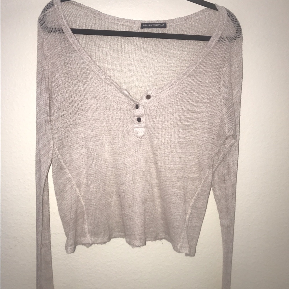 Light-weight knit Brandy Melville sweater